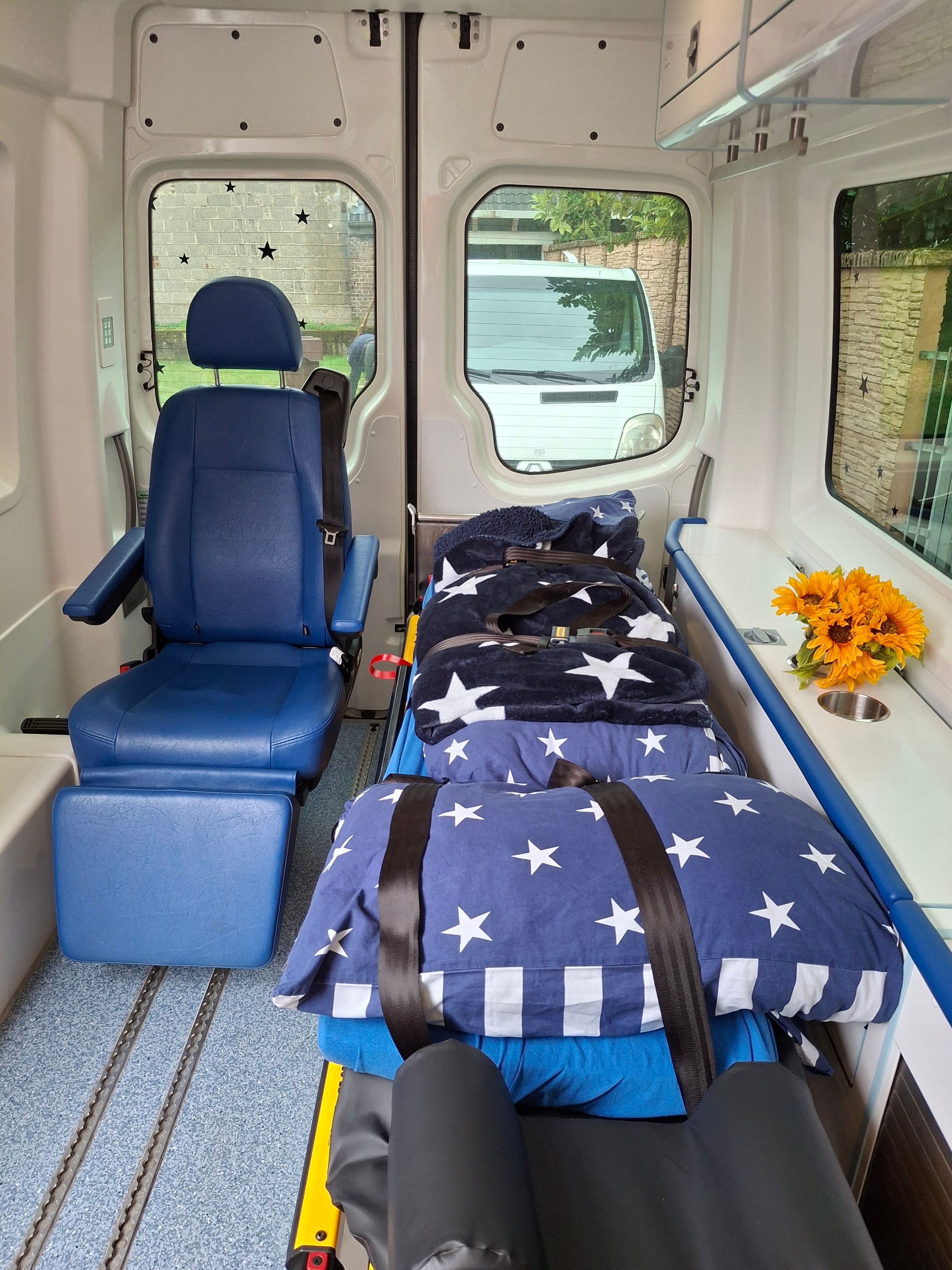 Das Innere des Wagens