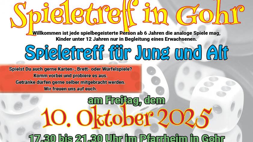 Spieletreff Gohr