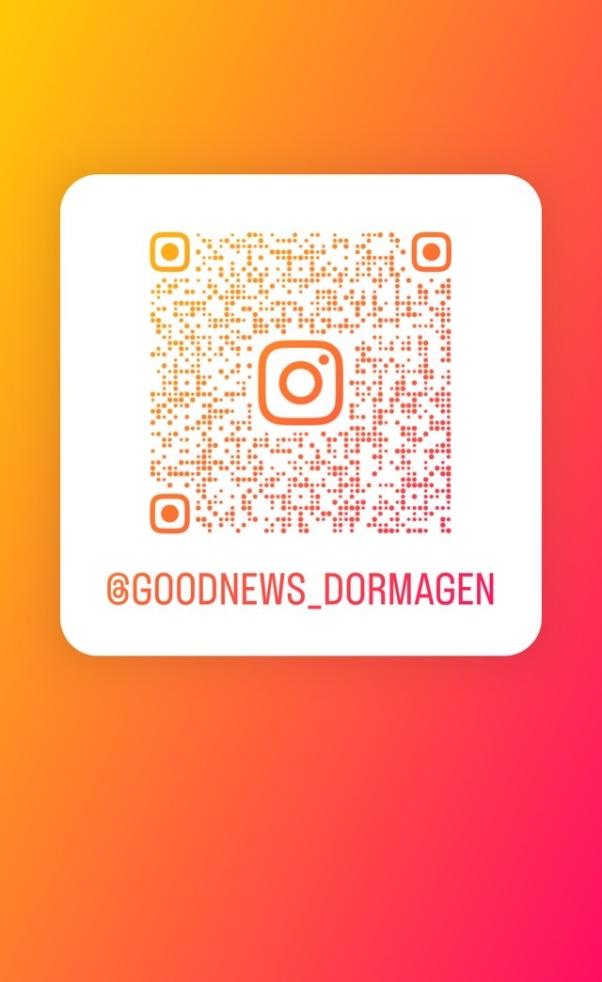 QR Code zur Instagram Seite des Chors