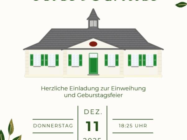 Einweihung alte Schule Delhoven